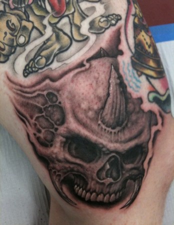 Tattoos - Skull - 48369